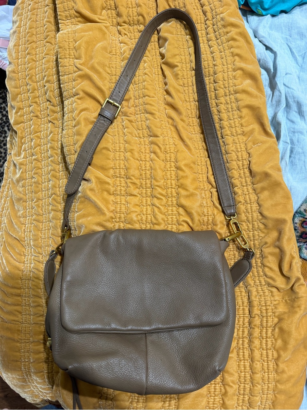 Hobo Harley convertible bag in pebbled leather - color dark elm - Picture 2 of 10